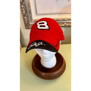 Winner’s Circle Men Red Hat Dale Earnhardt Jr. Budweiser Racing Team Adjustable‎